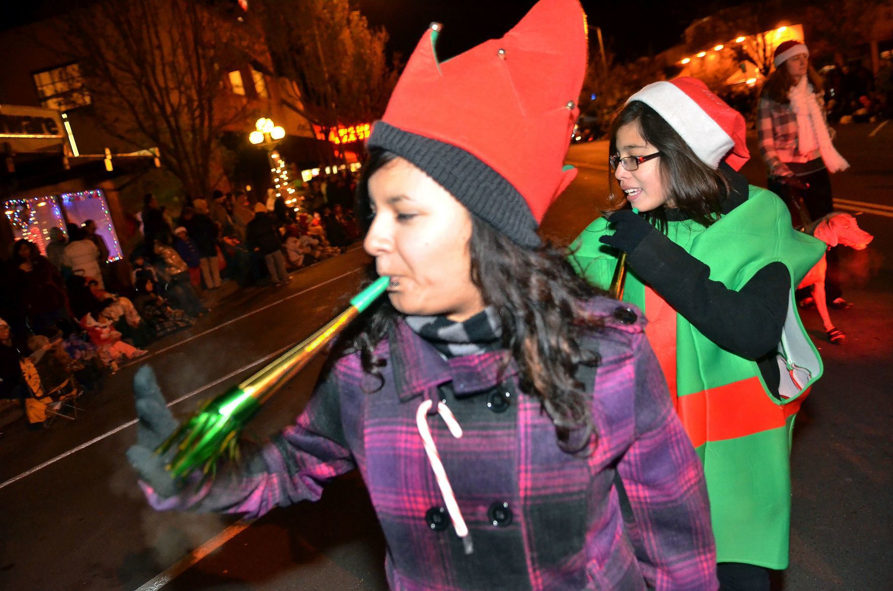 Calistoga's 18th Annual Lighted Tractor Parade
